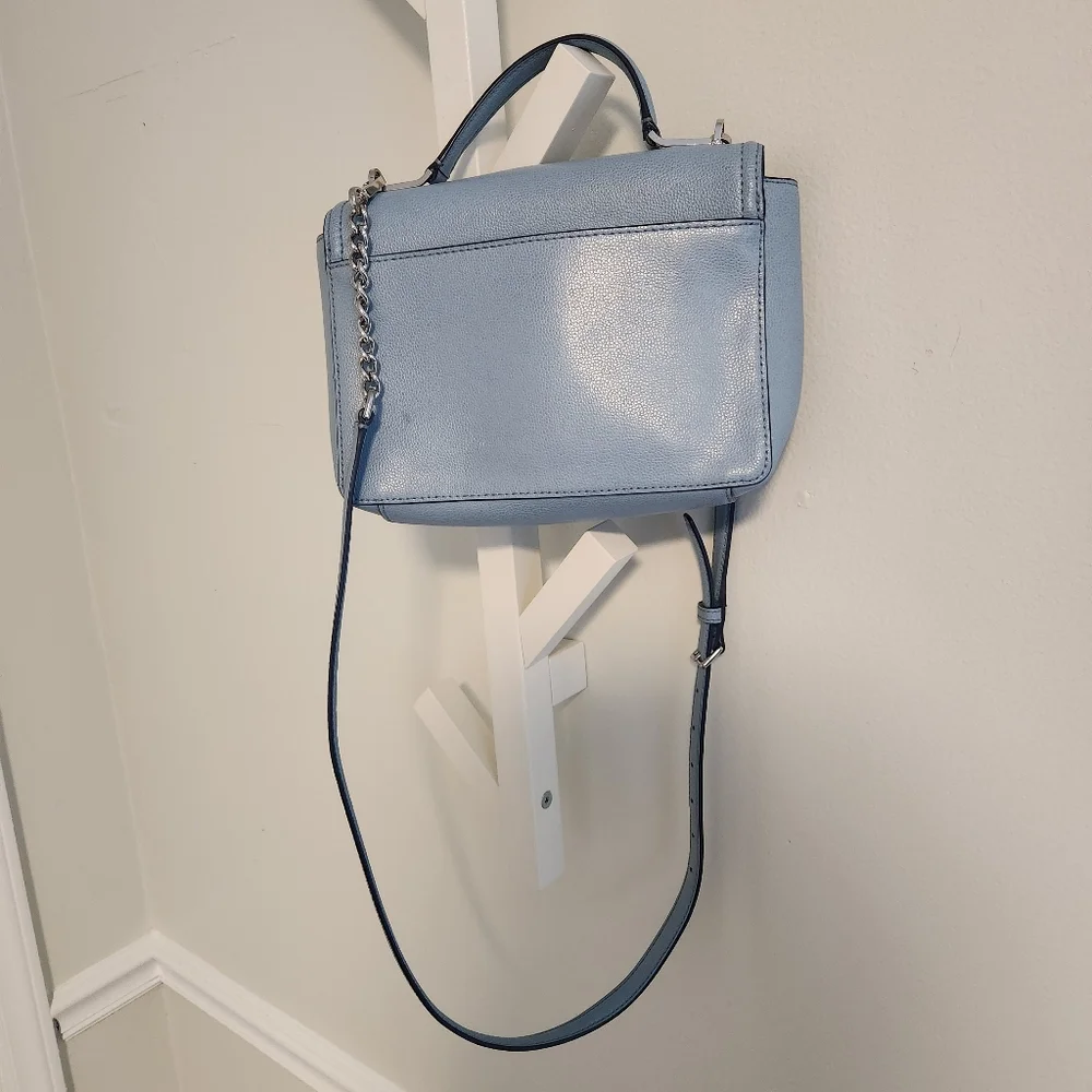 Kate Spade Patterson Drive Medium Maisie Crossbody Bag -‎ Blue Dawn Leather